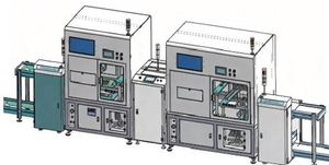 在线式LED自动烧录与光品质校准一体线