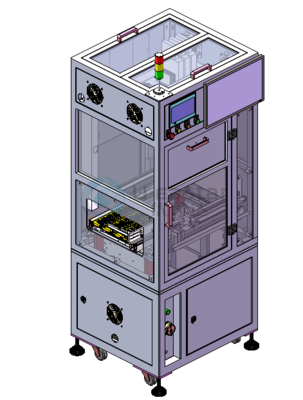 整TRAY底部扫码设备